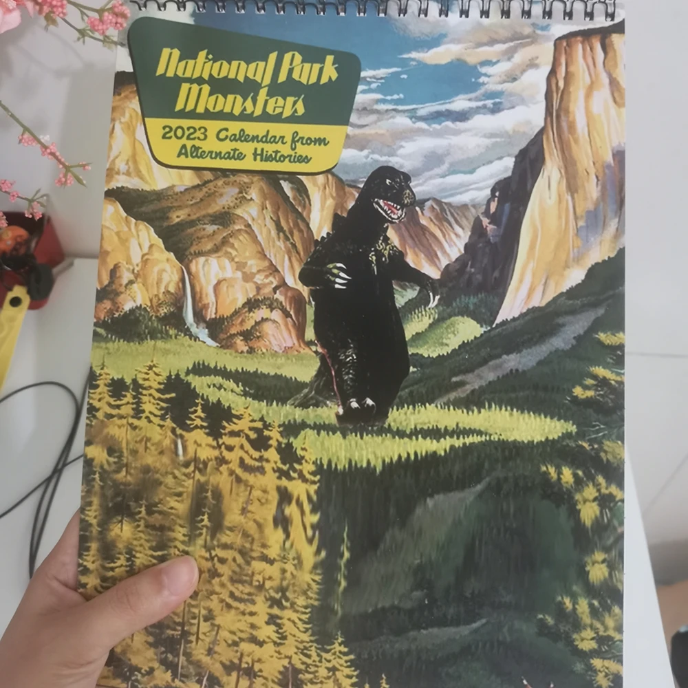 Dinosaur Wall Calendar 2023 Monster Calendar Volcano Calendar Home Office Organizer Plans Schedules Birthday Holiday Party Gift 
Dinosaur Wall Calendar 2023 Monster Calendar Volcano Calendar Home Office Organizer Plans Schedules Birthday Holiday Party Gift