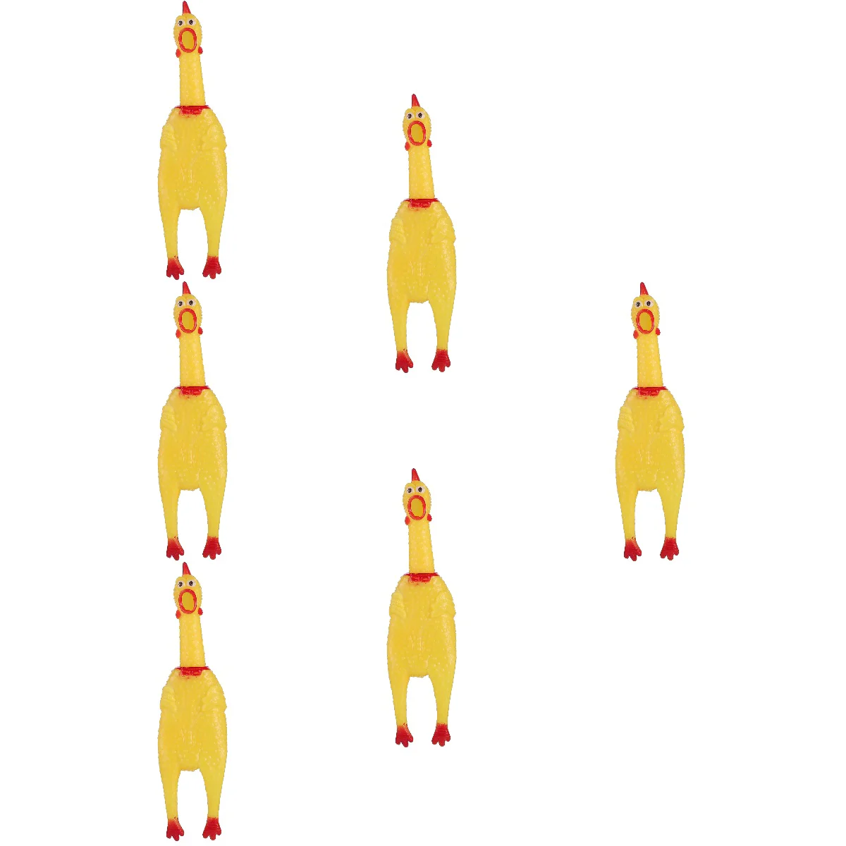 6 Pieces Squawking Chicken Dog Toy Squeaky Toy Animal Flight Squeeze Children Yellow Gifts
6 Pieces Squawking Chicken Dog Toy Squeaky Toy Animal Flight Squeeze Children Yellow Gifts