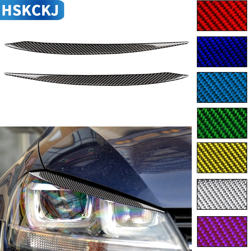 Наклейка из углеродного волокна для Volkswagen VW Golf 7 MK7 2013 2014 2015 2016 2017, абажур для передней фары, аксессуары для салона автомобиля
Наклейка из углеродного волокна для Volkswagen VW Golf 7 MK7 2013 2014 2015 2016 2017, абажур для передней фары, аксессуары для салона автомобиля