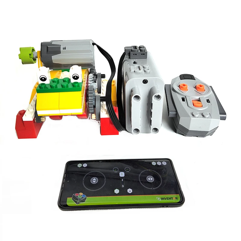 Moc App радиоуправляемая программа мощности двигатель машина лягушка животное робот блоки детали для 9686 обучения Diy Кирпичи Детские игрушки
Moc App радиоуправляемая программа мощности двигатель машина лягушка животное робот блоки детали для 9686 обучения Diy Кирпичи Детские игрушки