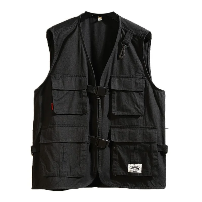 Cargo Vests Pocket Design Men Women Teens Japan Style Sleeveless College Unisex Summer Outwear Clothes Hot Sale Harajuku Canvas
Cargo Vests Pocket Design Men Women Teens Japan Style Sleeveless College Unisex Summer Outwear Clothes Hot Sale Harajuku Canvas