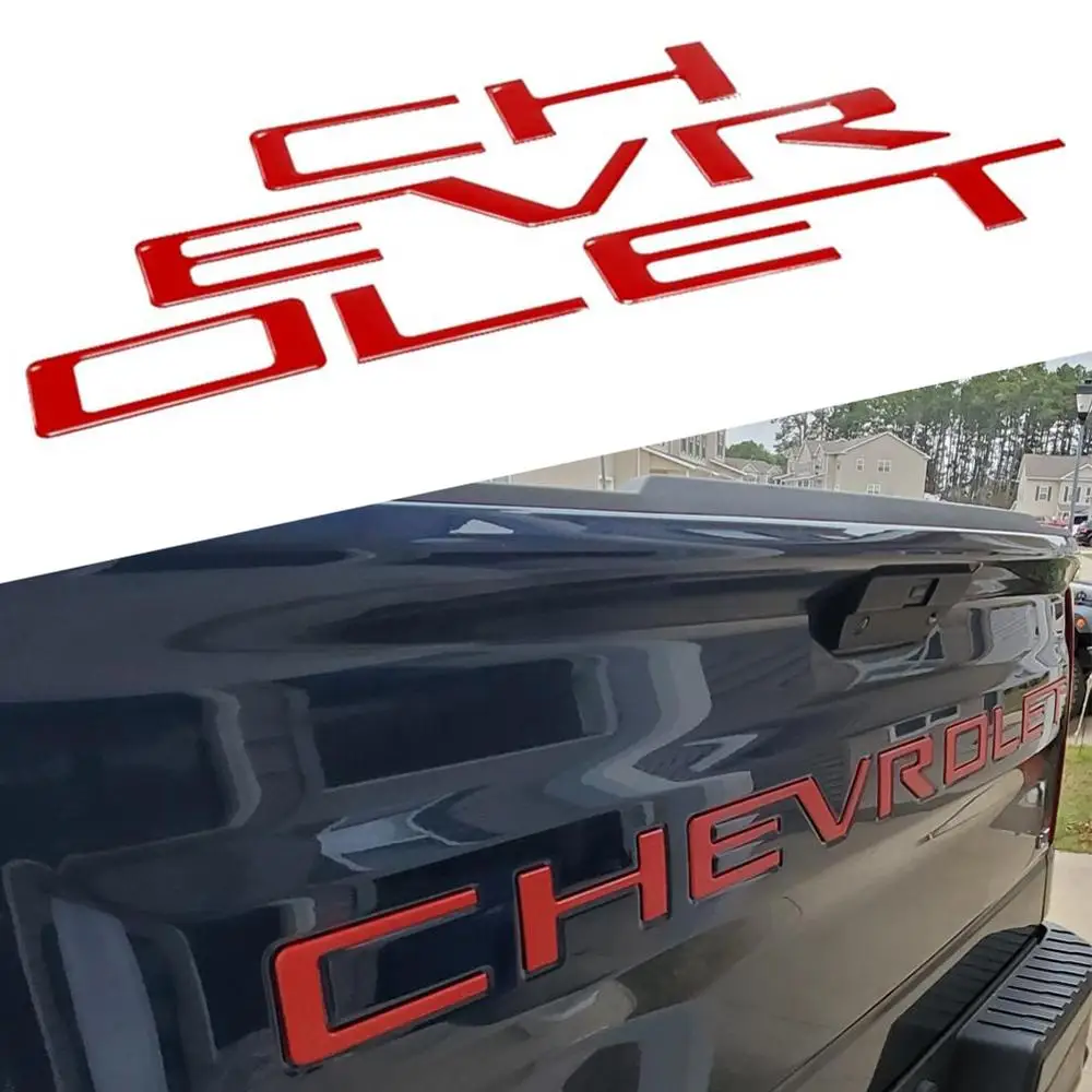 3D Logo Tailgate Insert Letter Fit for Chevrolet Silverado 2019-2020 Car Rear Groove Insert Strong Adsorption Emblem Stickers
3D Logo Tailgate Insert Letter Fit for Chevrolet Silverado 2019-2020 Car Rear Groove Insert Strong Adsorption Emblem Stickers