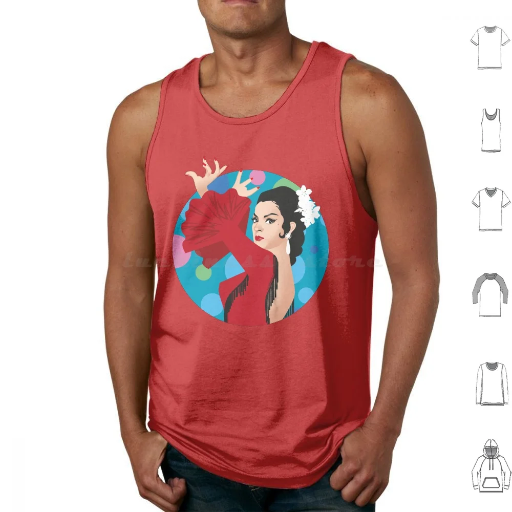 Faraona Tank Tops Vest Sleeveless Alejandro Mogollo Art Alejandromogolloart Alemogolloart Flamenco Cantaora Lola Flores Singer
Faraona Tank Tops Vest Sleeveless Alejandro Mogollo Art Alejandromogolloart Alemogolloart Flamenco Cantaora Lola Flores Singer