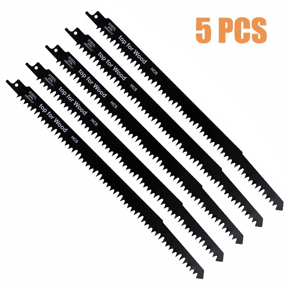 Reciprocating Blades Saw Blades Wood Pruning 12in 12inch/300mm 5PCS BI-Metal Electric S1531 Wood Cutting Factory
Reciprocating Blades Saw Blades Wood Pruning 12in 12inch/300mm 5PCS BI-Metal Electric S1531 Wood Cutting Factory
