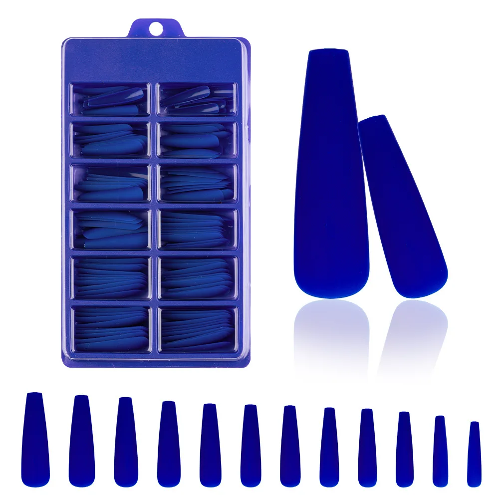 120 Tips/Set High Quality Matte Super Long Coffin False Nail Artificial Fingernails Fake Nails Nail Beauty Finger Manicure
120 Tips/Set High Quality Matte Super Long Coffin False Nail Artificial Fingernails Fake Nails Nail Beauty Finger Manicure
