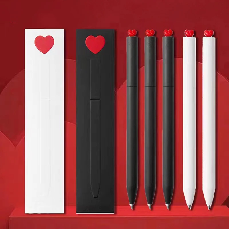 Valentine's Day Present Gel Pen 0.5MM Black Ink Signature High Capacity School Office Students Writing Stationery Supplies
Valentine's Day Present Gel Pen 0.5MM Black Ink Signature High Capacity School Office Students Writing Stationery Supplies