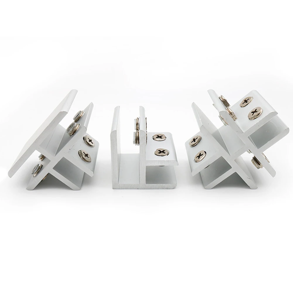 2Pcs 4 Types Aluminum Alloy Glass Clip Glass Support Bracket Home Decor For 10-12mm Thick Glass Holding Reinforcement
2Pcs 4 Types Aluminum Alloy Glass Clip Glass Support Bracket Home Decor For 10-12mm Thick Glass Holding Reinforcement