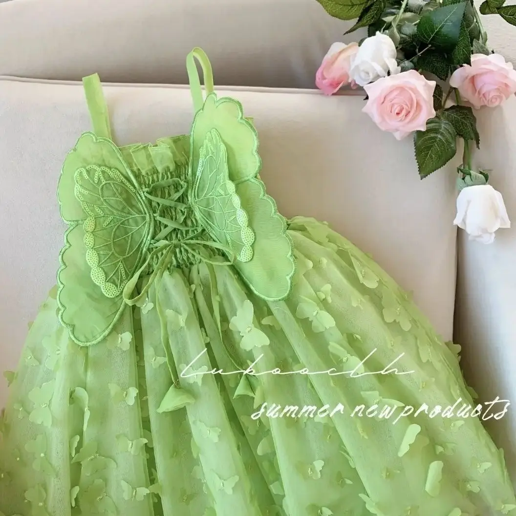Girl Baby Summer Dress Children's Clothing Mesh Angel Princess Dress Fairy Girl Sling Birthday Dress Puffy Skirt
Girl Baby Summer Dress Children's Clothing Mesh Angel Princess Dress Fairy Girl Sling Birthday Dress Puffy Skirt