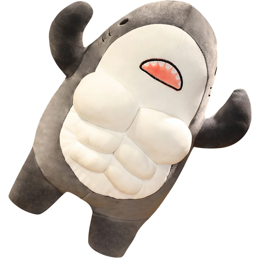 Muscle Shark Stuffed Toy Children Adorable Cartoon Comfortable Sofa Decor Room Toys Kids Decorative Animal
Muscle Shark Stuffed Toy Children Adorable Cartoon Comfortable Sofa Decor Room Toys Kids Decorative Animal