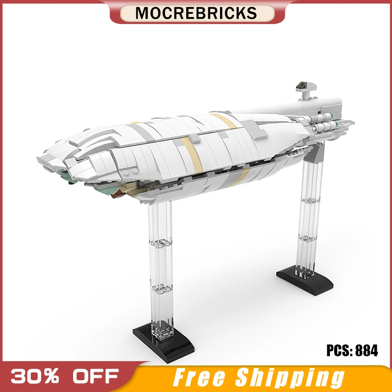 MOC Spaceship War Weapons Large GR-75 Transport Ship Building Block Toys Film Starship Model Bricks Sets Gifts
MOC Spaceship War Weapons Large GR-75 Transport Ship Building Block Toys Film Starship Model Bricks Sets Gifts