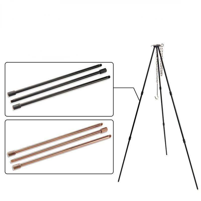 Aluminum Tripod Middle Rod Spiral Connecting Rod Camping Cooking Accessories Kitchen Survival Gear Multi Functional Pot Rack New
Aluminum Tripod Middle Rod Spiral Connecting Rod Camping Cooking Accessories Kitchen Survival Gear Multi Functional Pot Rack New