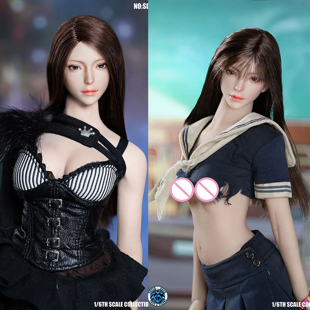 Super Duck Sdh030 1/6 Women Soldier Head Sculpt Charming Young Girl Head Model Fit 12'' Pale Skin Action Figure Model Toys 
Super Duck Sdh030 1/6 Women Soldier Head Sculpt Charming Young Girl Head Model Fit 12'' Pale Skin Action Figure Model Toys
