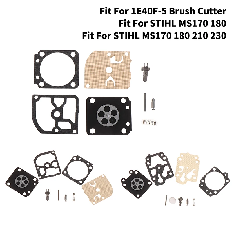 Gasoline Chainsaw Carburetor Repair Kit Fit Carburettors Diaphragm Gasket Spare Parts For Chainsaw Garden Tool
Gasoline Chainsaw Carburetor Repair Kit Fit Carburettors Diaphragm Gasket Spare Parts For Chainsaw Garden Tool