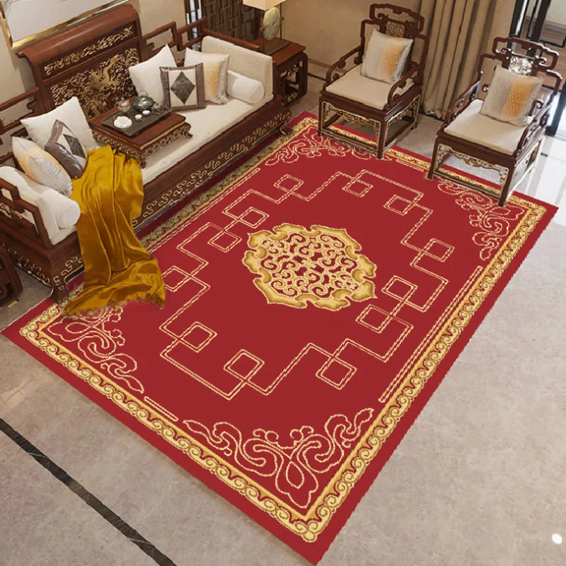 Carpet Retro Ethnic Carpet Absorbent Soft Home Carpet Living Room Decoration Anti-Slip Floor Mat Decoration Large Carpet Home
Carpet Retro Ethnic Carpet Absorbent Soft Home Carpet Living Room Decoration Anti-Slip Floor Mat Decoration Large Carpet Home