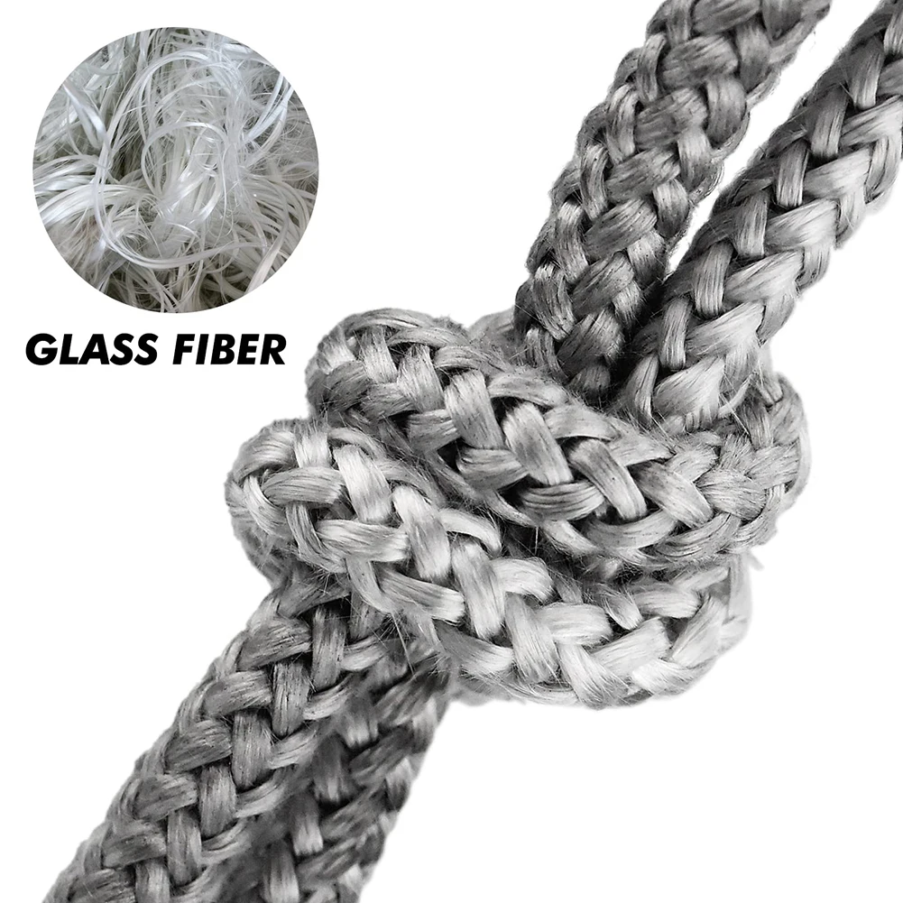 Fiberglass Rope Seal 10mm X 4m Black Durable Elastic Fiberglass Sealing Performance And Wood Burning Stove Doors
Fiberglass Rope Seal 10mm X 4m Black Durable Elastic Fiberglass Sealing Performance And Wood Burning Stove Doors