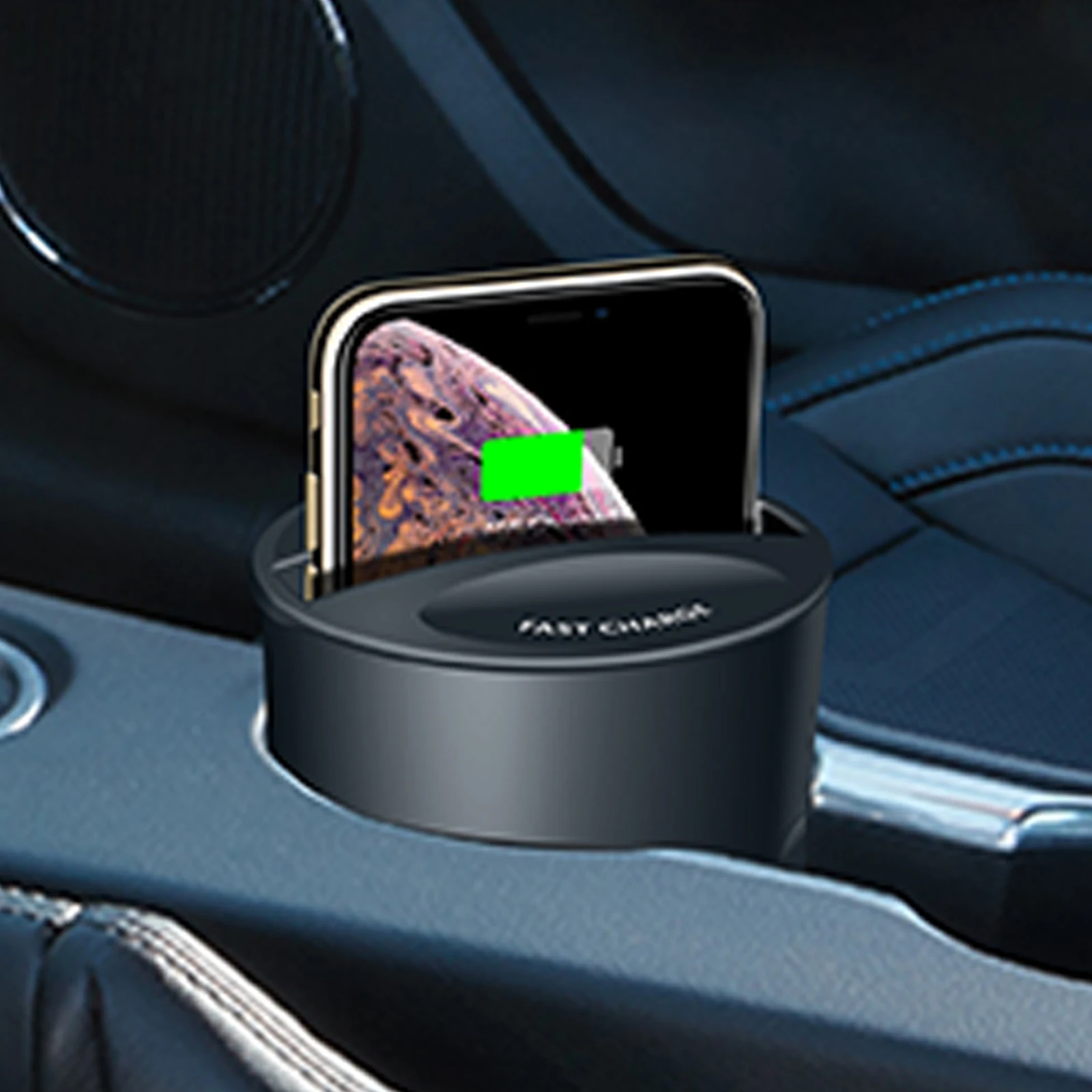 Black Fast Wireless Car Charger Cup For IPhone 13 12 Pro Max XS XR 8 Plus Wireless Charging Holder For Samsung S21 S20/Note10 
Black Fast Wireless Car Charger Cup For IPhone 13 12 Pro Max XS XR 8 Plus Wireless Charging Holder For Samsung S21 S20/Note10