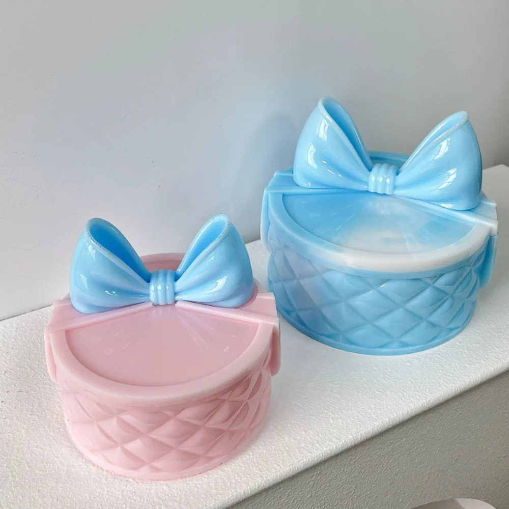 Diy Crystal Drop Mold Resin Gypsum Leather Plaid Bow Knot Storage Box Mold Jewelry Table Silicone Mold
Diy Crystal Drop Mold Resin Gypsum Leather Plaid Bow Knot Storage Box Mold Jewelry Table Silicone Mold