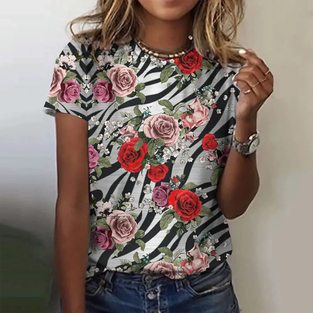 Fashion Women's T-shirt3D Printed Casual Clothing O Collar Street Summer Short-Sleeved Shirt Sweet Style Top Free Shipping Offer
Fashion Women's T-shirt3D Printed Casual Clothing O Collar Street Summer Short-Sleeved Shirt Sweet Style Top Free Shipping Offer