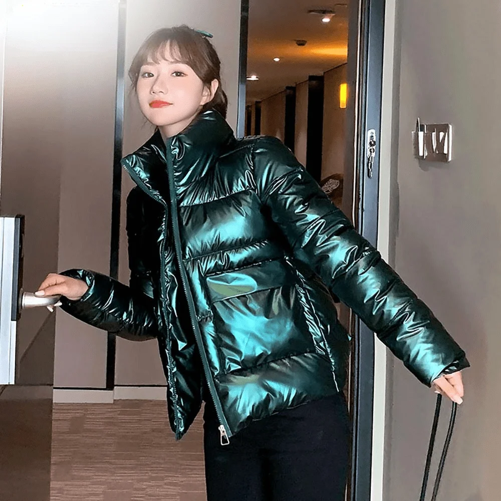 Women Winter Jacket Parkas 2021 New Fashion Youth Slim Stand Collar Casual Street Warm Autumn Winter Coat Female 
Women Winter Jacket Parkas 2021 New Fashion Youth Slim Stand Collar Casual Street Warm Autumn Winter Coat Female
