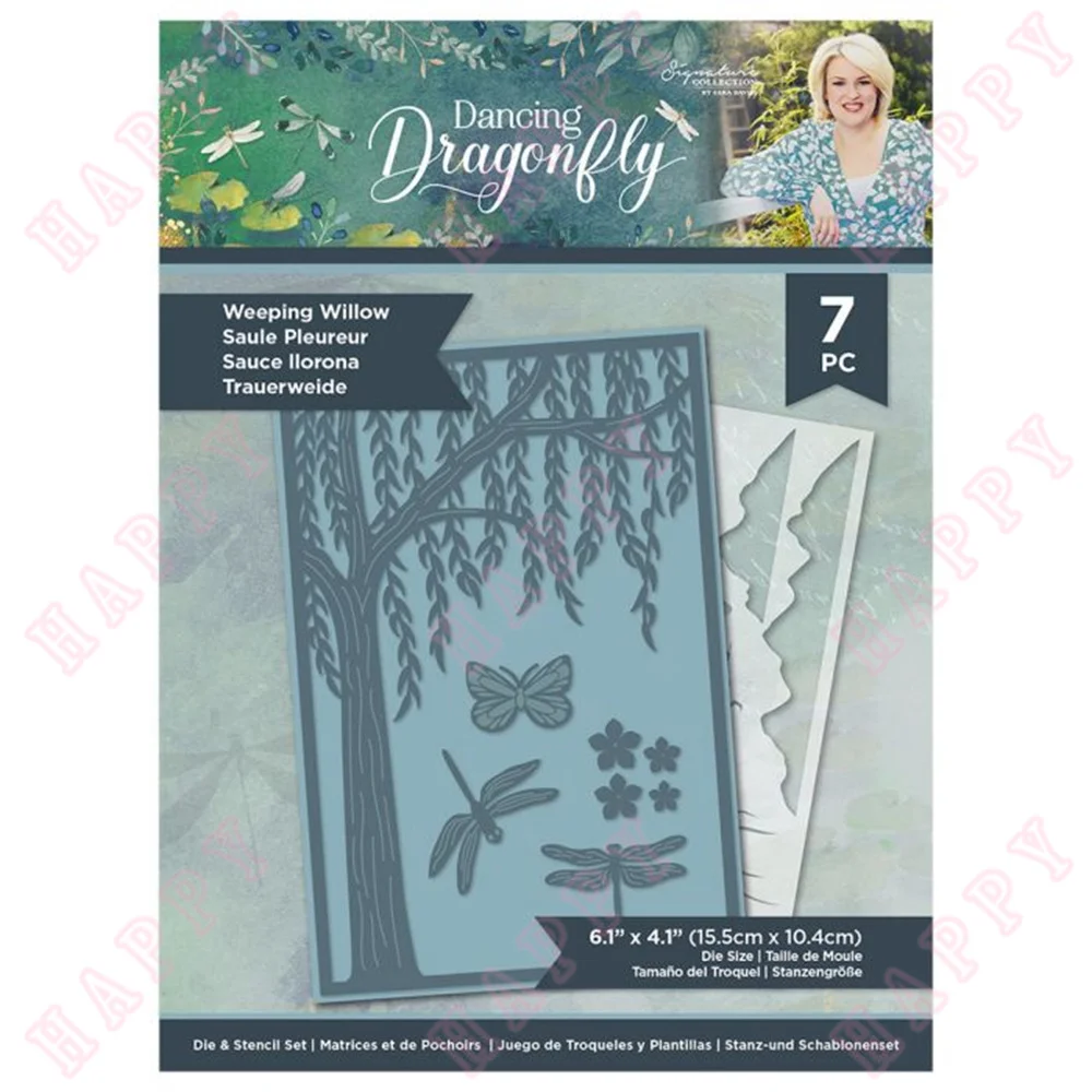 Arrival New Weeping Willow Metal Cutting Die Scrapbook Diary Diy Decoration Craft Embossing Template Greeting Card Handmade 2022
Arrival New Weeping Willow Metal Cutting Die Scrapbook Diary Diy Decoration Craft Embossing Template Greeting Card Handmade 2022