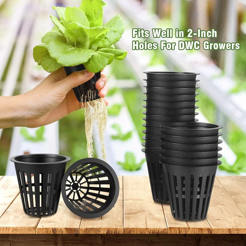 50Pcs Set Grow Net Nursery Pots Cup Plastic Basket Holder Vegetable Planter Soilless greenhouse Hydroponic colonization Tools
50Pcs Set Grow Net Nursery Pots Cup Plastic Basket Holder Vegetable Planter Soilless greenhouse Hydroponic colonization Tools