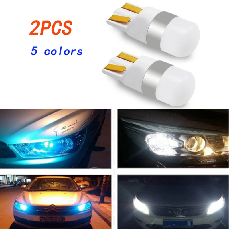 2 шт., Автомобильные светодиодные лампы T10 W5W 3030 1SMD 
2 шт., Автомобильные светодиодные лампы T10 W5W 3030 1SMD