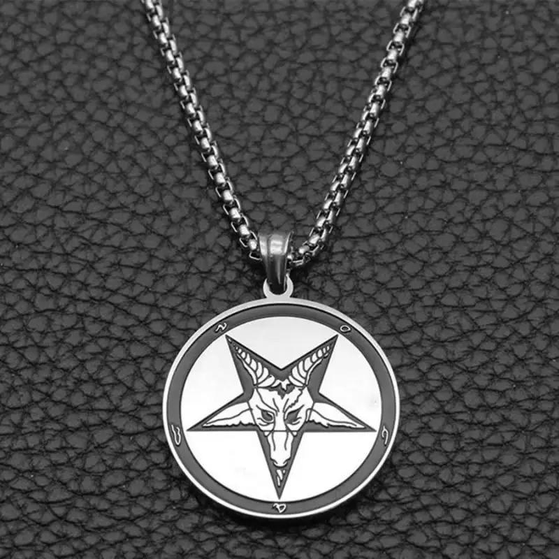 Men's Fashion Casual Pentagram Goat Pendant Necklace Party Hip Hop Rock Street Jewelry Gift
Men's Fashion Casual Pentagram Goat Pendant Necklace Party Hip Hop Rock Street Jewelry Gift