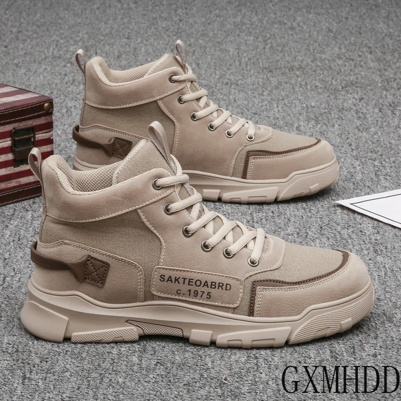 Men High Quality Leather Boots Male Spring Casual Motorcycle Ankle Botas Hombre Men Lace-Up Basic Boots Man Fashion Men Bootsd54
Men High Quality Leather Boots Male Spring Casual Motorcycle Ankle Botas Hombre Men Lace-Up Basic Boots Man Fashion Men Bootsd54