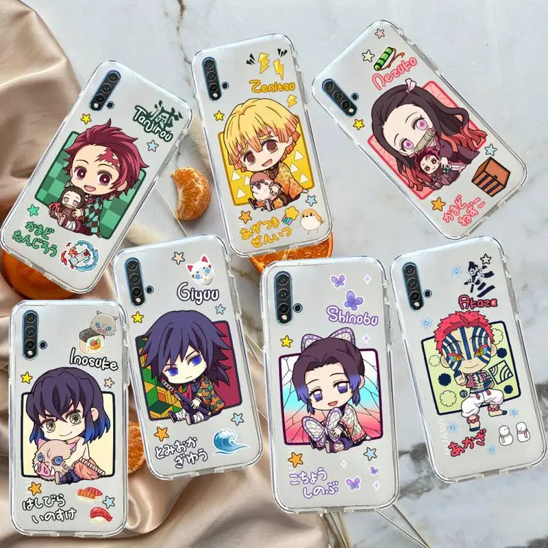 Demon slayer anime cute card Phone Case Transparent for Huawei honor P mate Y 30 40 20 50 8 70 10 9 a i x c pro lite prime smart
Demon slayer anime cute card Phone Case Transparent for Huawei honor P mate Y 30 40 20 50 8 70 10 9 a i x c pro lite prime smart