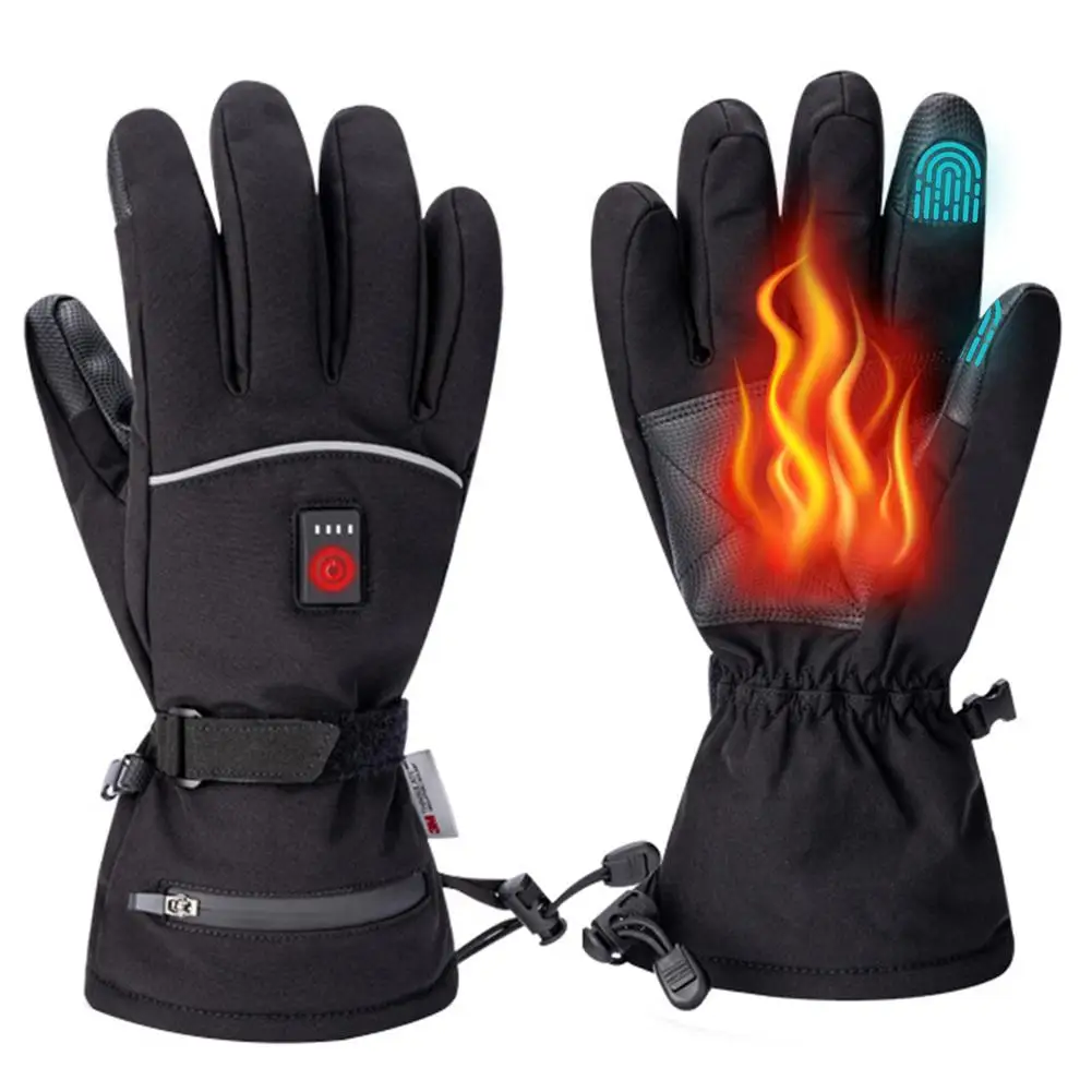 Men Women Rechargeable Heated Gloves 3-level Temperature Touch Screen Heating Gloves For Cycling Skiing Winter Outdoor Sports
Men Women Rechargeable Heated Gloves 3-level Temperature Touch Screen Heating Gloves For Cycling Skiing Winter Outdoor Sports