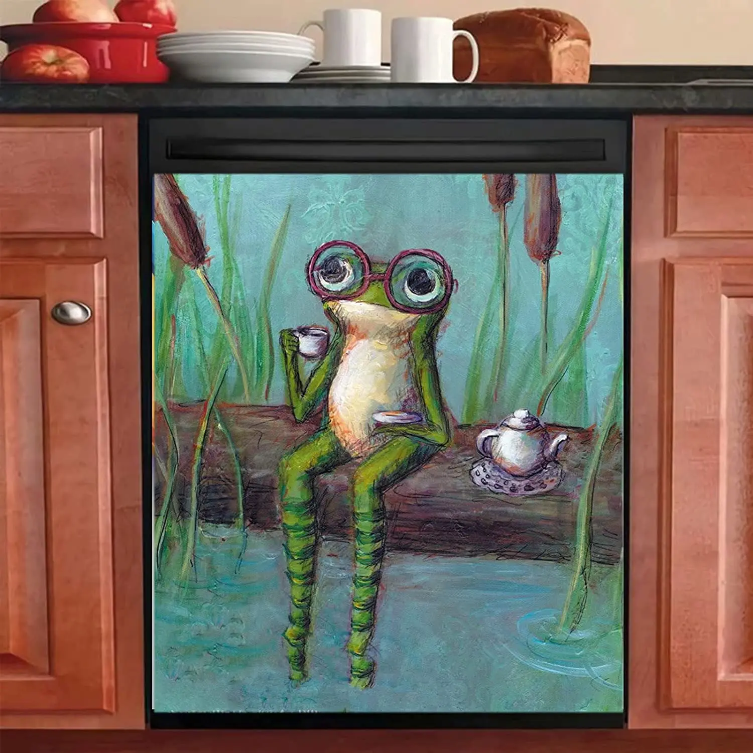 Homa Frog Magnet Dishwasher Sticker DecalTea Magnetic Dish Washer Cover Door Decorative Kitchen Fridge Decals Animal Home Cabin
Homa Frog Magnet Dishwasher Sticker DecalTea Magnetic Dish Washer Cover Door Decorative Kitchen Fridge Decals Animal Home Cabin
