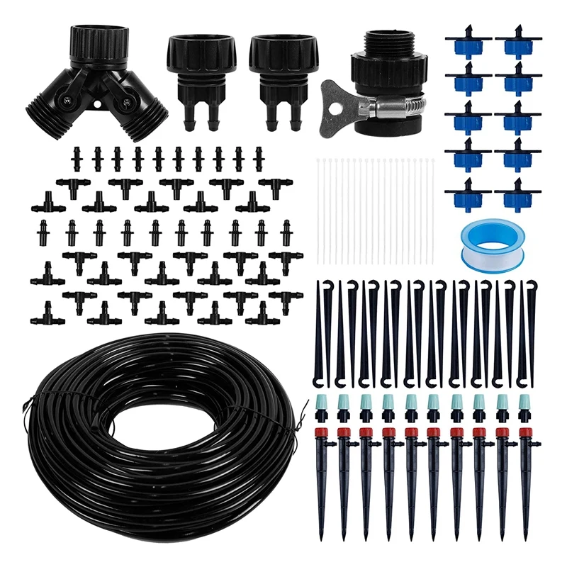 ABHU Drip Irrigation Kit,Garden Irrigation System,Drip Irrigation Hose,Adjustable Automatic Irrigation Equipment For Garden
ABHU Drip Irrigation Kit,Garden Irrigation System,Drip Irrigation Hose,Adjustable Automatic Irrigation Equipment For Garden