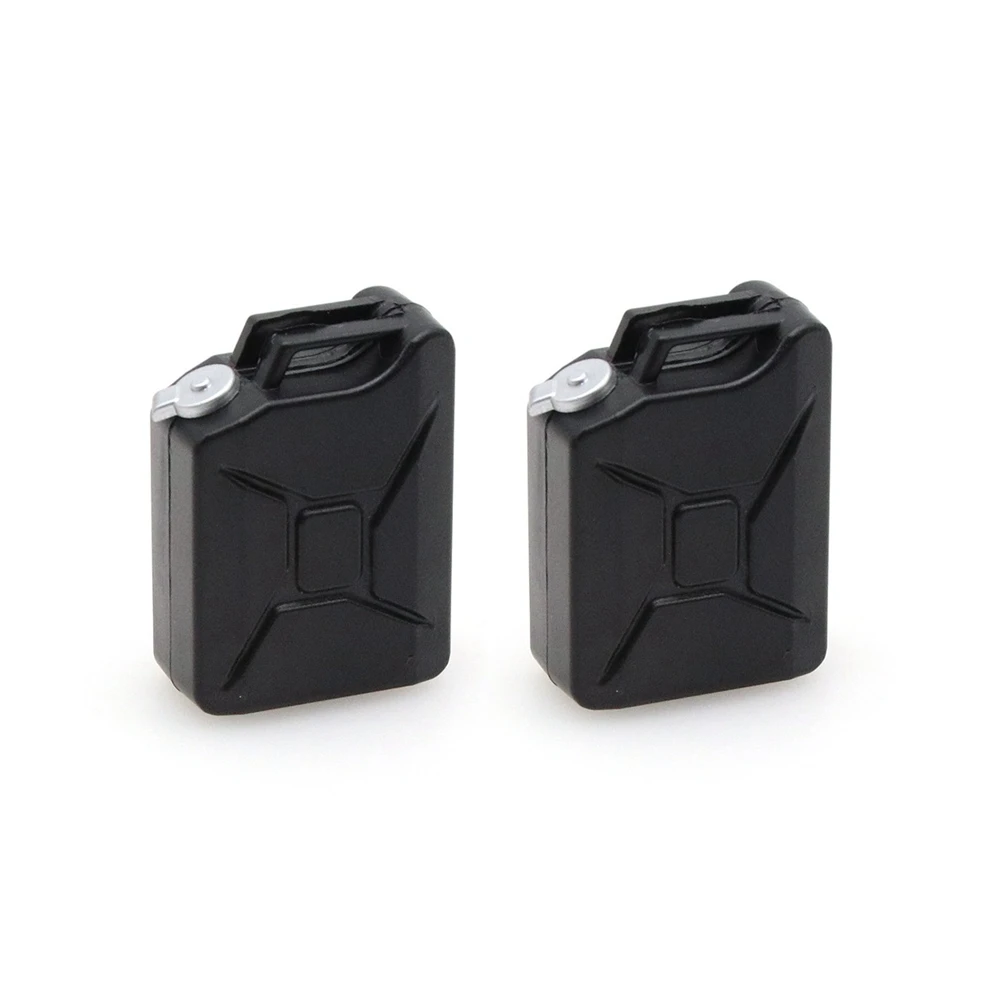2Pcs Mini Simulation Fuel Tank Decoration Tools for 1/8 1/10 RC Crawler Car Axial SCX10 Traxxas TRX4 RC4WD D90,Black
2Pcs Mini Simulation Fuel Tank Decoration Tools for 1/8 1/10 RC Crawler Car Axial SCX10 Traxxas TRX4 RC4WD D90,Black