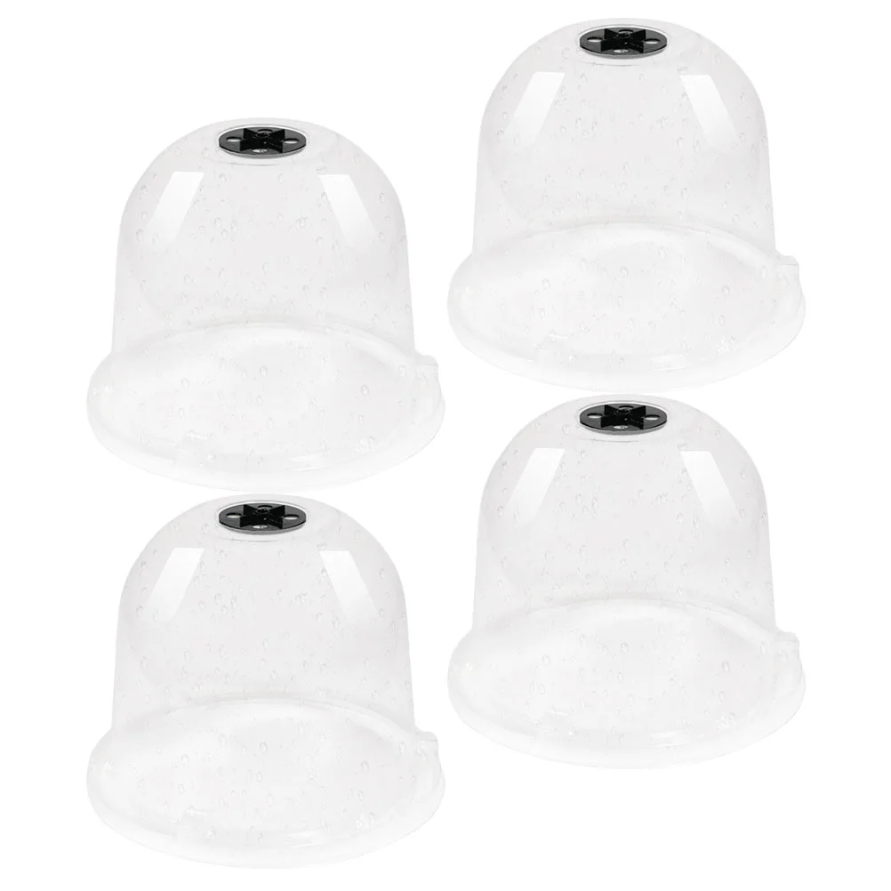 4 Pcs Mini Pots Cloche Boredom Tree Guard Humidity Dome Plastic Garden Cloches Plants Cover
4 Pcs Mini Pots Cloche Boredom Tree Guard Humidity Dome Plastic Garden Cloches Plants Cover