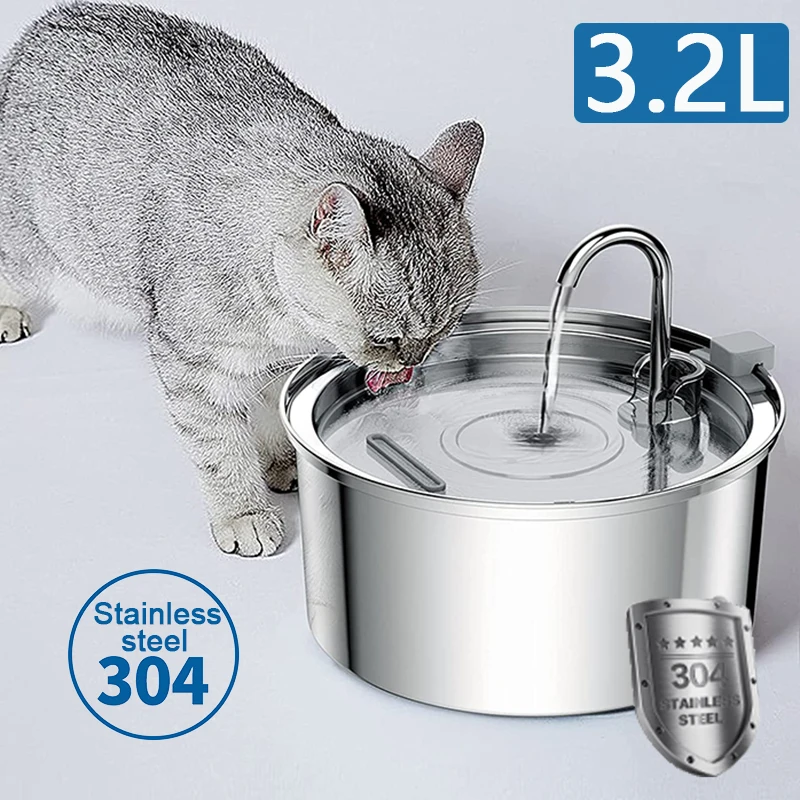 Feeder Smart Stainless With Water Filter Feeder Pet Supplies Dispenser Pet Automatic Dog Water Induction Cat Steel
Feeder Smart Stainless With Water Filter Feeder Pet Supplies Dispenser Pet Automatic Dog Water Induction Cat Steel