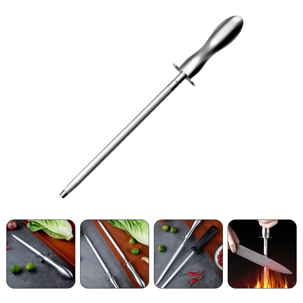 Rod Sharpener Sharpening Honing Rod Kitchen Sharpener Steel Professional Sharpener Rod for Home Kitchen Chef
Rod Sharpener Sharpening Honing Rod Kitchen Sharpener Steel Professional Sharpener Rod for Home Kitchen Chef