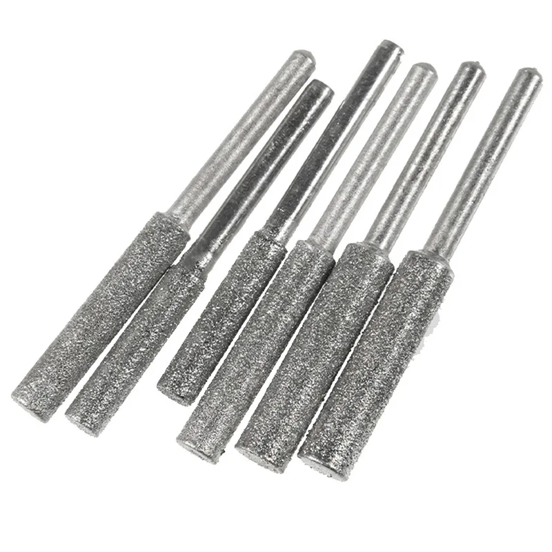 5PCS/Lot Diamond Coated Cylindrical Burr 4/4.8/5.5mm Chainsaw Sharpener Stone File Chain Saw Sharpening Carving Grinding Tools 
5PCS/Lot Diamond Coated Cylindrical Burr 4/4.8/5.5mm Chainsaw Sharpener Stone File Chain Saw Sharpening Carving Grinding Tools
