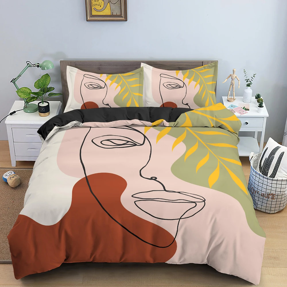 3D Abstract Bedding Set Human Faces Texture Duvet Cover Bedroom Comforter Covers With Pillowcase Single King Home Textile
3D Abstract Bedding Set Human Faces Texture Duvet Cover Bedroom Comforter Covers With Pillowcase Single King Home Textile