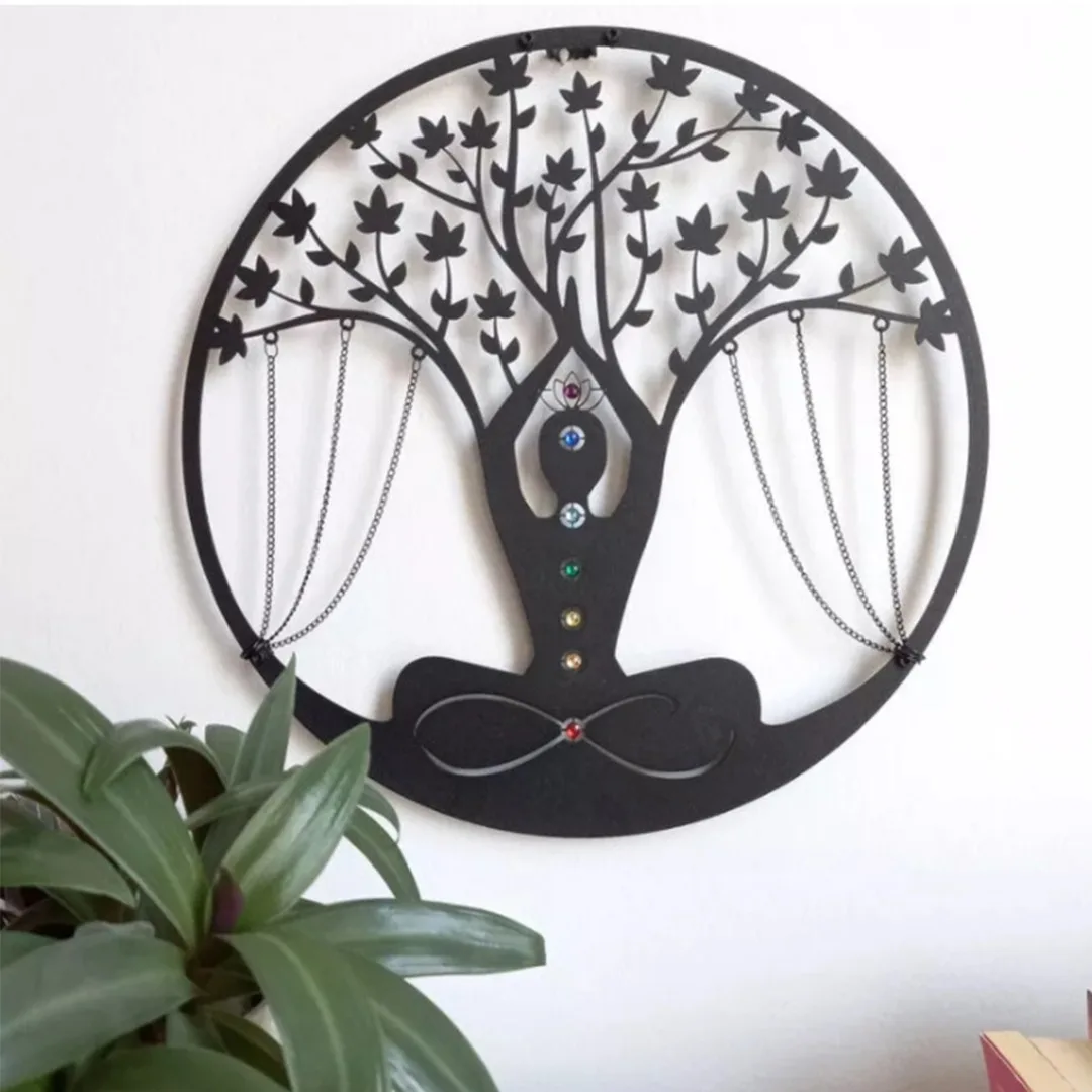 Meditation Round Metal Wall Art Sculpture Home Office Hanging Decoration Multi-purpose Wall Pendant Craft Deco Birthday Gift
Meditation Round Metal Wall Art Sculpture Home Office Hanging Decoration Multi-purpose Wall Pendant Craft Deco Birthday Gift