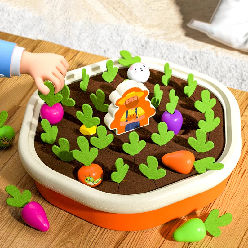 Children's Learning Toys Enlightenment Early Education Toys Interesting Vegetable Memory Chess Game Farm Pull Radish Board Game
Children's Learning Toys Enlightenment Early Education Toys Interesting Vegetable Memory Chess Game Farm Pull Radish Board Game
