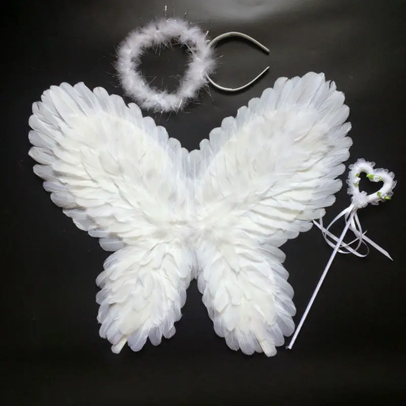 Handmade Butterfly Angel Feather Wing Headband Fairy Stick Set Fairy Cosplay Costume Kids Birthday Party Decoration
Handmade Butterfly Angel Feather Wing Headband Fairy Stick Set Fairy Cosplay Costume Kids Birthday Party Decoration