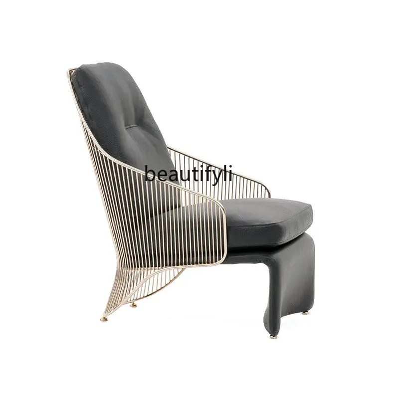 yj Modern Light Luxury a Wire Fence Cotton Linen Leisure Chair Living Room and Hotel Reception Sofa
yj Modern Light Luxury a Wire Fence Cotton Linen Leisure Chair Living Room and Hotel Reception Sofa