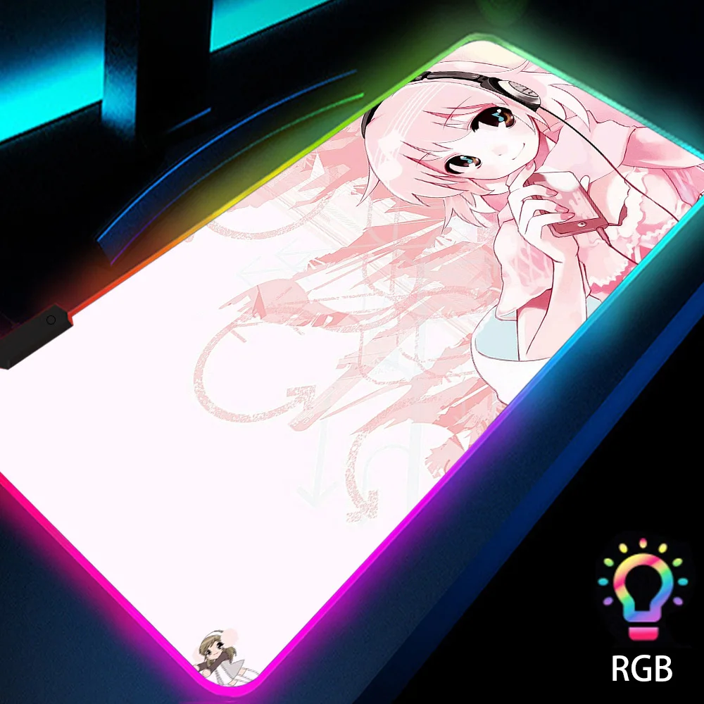 Figure Anime Mouse Pad RGB Computer Accessories Gaming Mousepad LED Play Mat with Backlight 800x300 Setup Gamer Kawaii Girl
Figure Anime Mouse Pad RGB Computer Accessories Gaming Mousepad LED Play Mat with Backlight 800x300 Setup Gamer Kawaii Girl