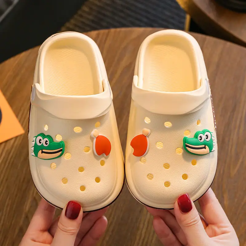 Lisapie New Children's Hollow Out Sandals Kids Mules Clogs Shoes Summer Garden Beach Slippers Children Cave Hole Baby Shoes
Lisapie New Children's Hollow Out Sandals Kids Mules Clogs Shoes Summer Garden Beach Slippers Children Cave Hole Baby Shoes