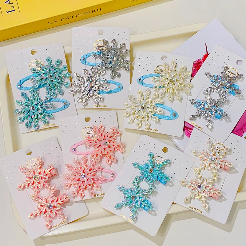 2PCS New Cute Princess Snowflake Girls Hairpins Children Headwear Hairgrip Hair Clips Barrettes Hair Accessories
2PCS New Cute Princess Snowflake Girls Hairpins Children Headwear Hairgrip Hair Clips Barrettes Hair Accessories