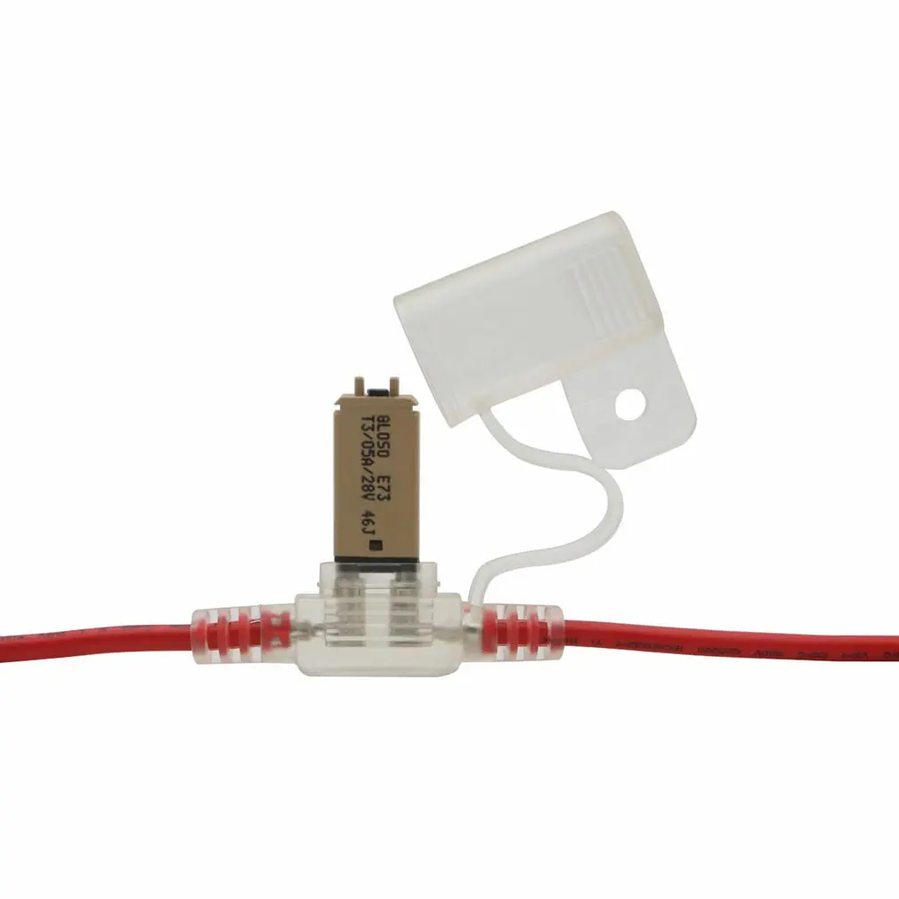 Standard Waterproof Blade Type Fuse Holder Splash-proof Copper Wire Protection Automatic In-line Cable
Standard Waterproof Blade Type Fuse Holder Splash-proof Copper Wire Protection Automatic In-line Cable