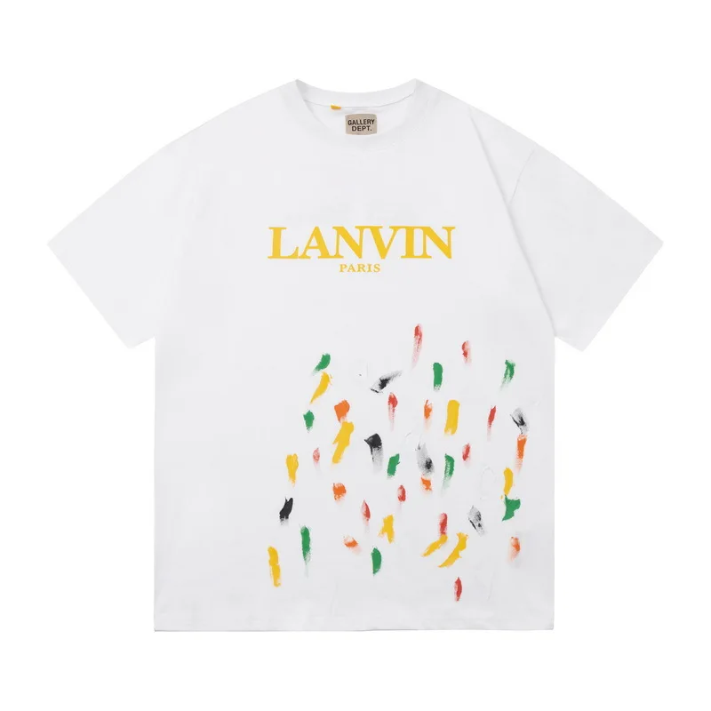 GALLERY DEPT 2023 Spring/Summer Fashion Brand Printed Letter Slogan LOGO Printed Round Neck Casual Short Sleeve T-shirt Unisex
GALLERY DEPT 2023 Spring/Summer Fashion Brand Printed Letter Slogan LOGO Printed Round Neck Casual Short Sleeve T-shirt Unisex
