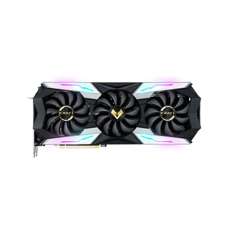 

MAXSUN Graphics Card RTX 3080 iCraft OC 10GB GDDR6X GPU N-VIDIA Computer PC 320bit PCI Express X16 4.0 RGB Gaming Video Card New