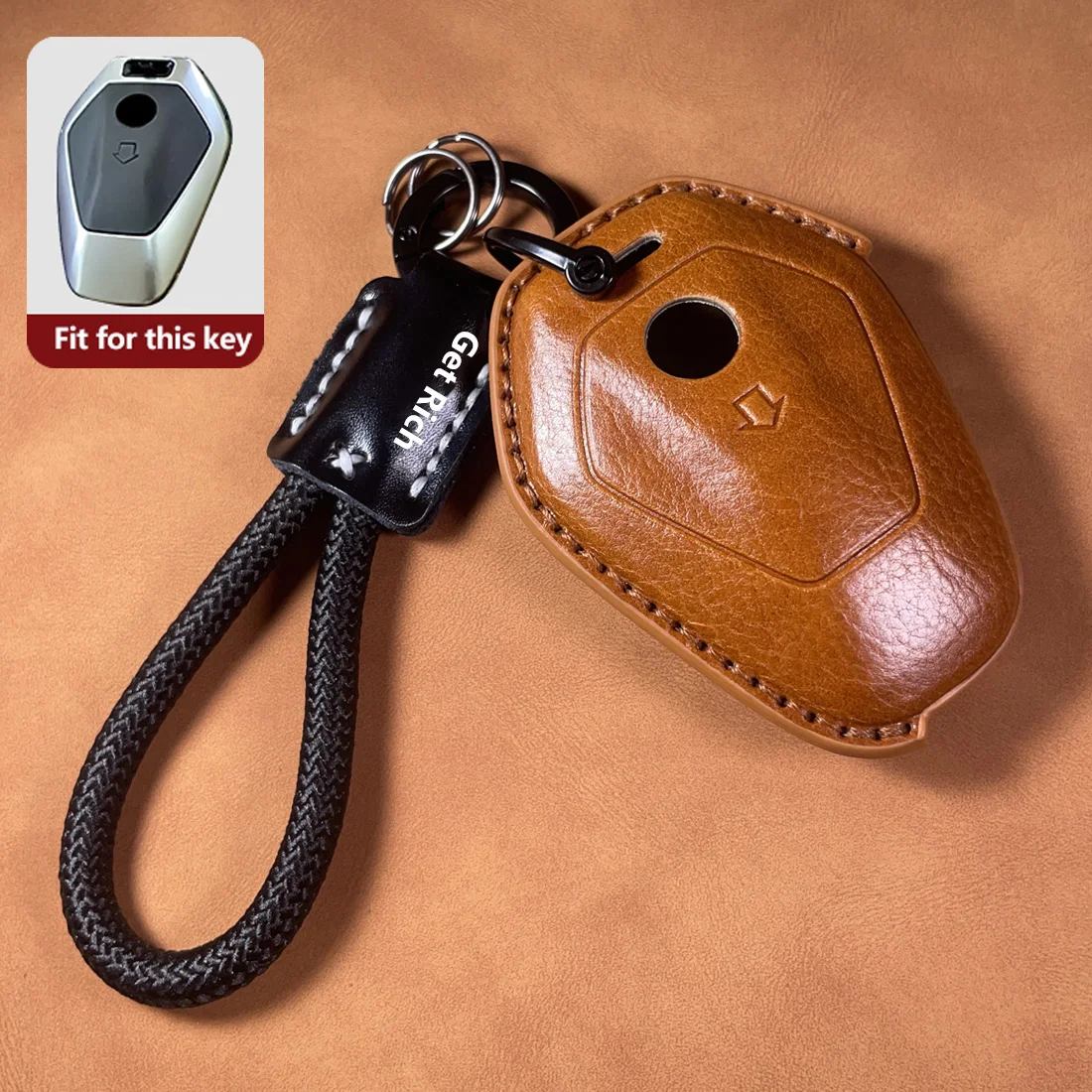 Кожаный чехол для ключей мотоцикла для BMW R1300GS R1300 R 1300 GS Big 1300GS 2025 R1250GS R1250 ADV Adventure Bike Брелок для ключей 
Кожаный чехол для ключей мотоцикла для BMW R1300GS R1300 R 1300 GS Big 1300GS 2025 R1250GS R1250 ADV Adventure Bike Брелок для ключей