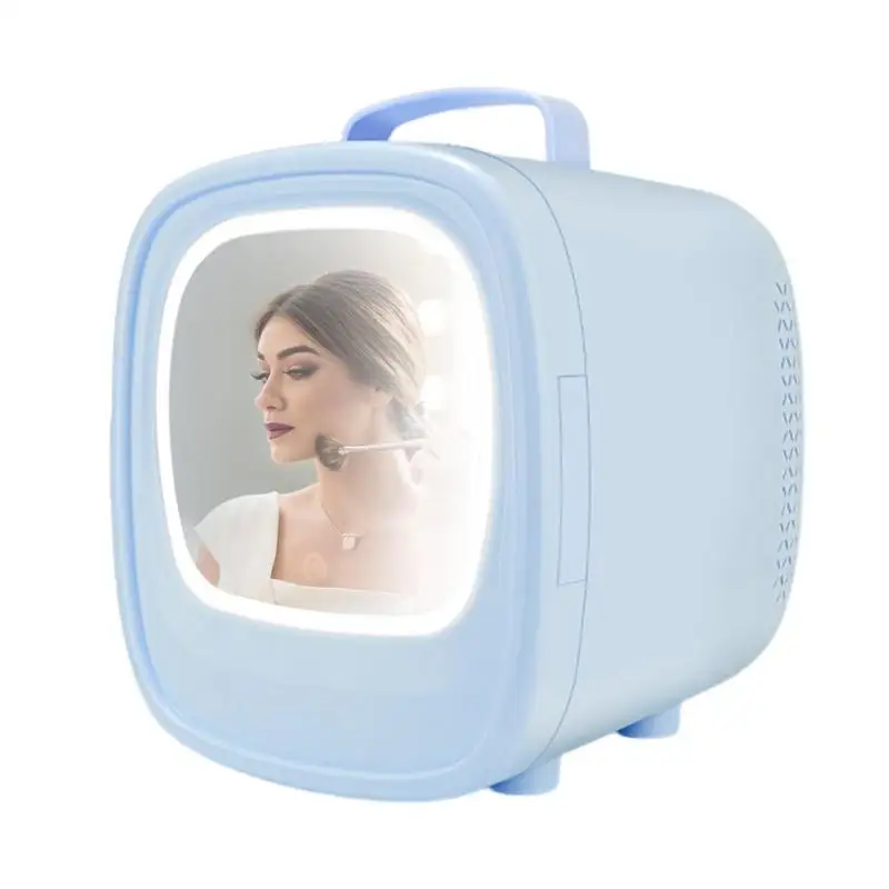 LED Lighted Mini Fridge 6L Portable Cosmetic Makeup Refrigerator With Mirror Door Skin Care Cosmetic Makeup Refrigerator Perfect
LED Lighted Mini Fridge 6L Portable Cosmetic Makeup Refrigerator With Mirror Door Skin Care Cosmetic Makeup Refrigerator Perfect